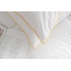 Eco friendly manufacturer make all better cotton 2PK color piping pillow
